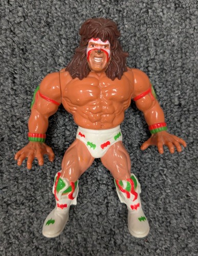WWF Hasbro The Ultimate Warrior Action Figure 1991...