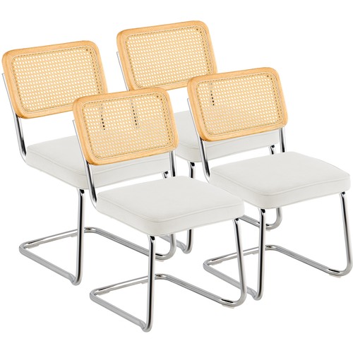 Uimoso Rattan Chairs Outdoor Patio Furniture Dining Chair 4PCS with Cushion - Picture 9 of 12