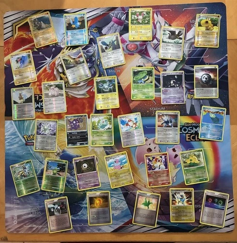 Vintage Pokemon Card Lot Reverse Holo Fire Entei Bulbasaur Dialga 53 Cards