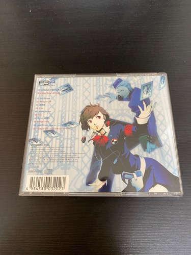 Persona 3 Portable w/Sticker OST Original Soundtrack Japan CD SVWC7662 - Imagen 6 de 8