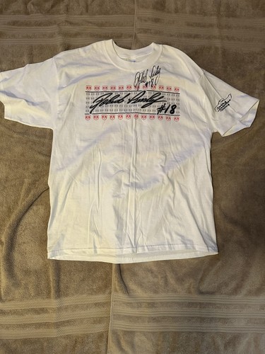 Robert Pressley #18 Dodge MotorSports XL Signed T-Shirt - Picture 3 of 4