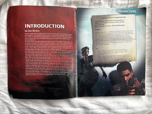 Resident Evil Official Strategy Guide Gamecube Brady Games Cap on no poster - Imagen 3 de 5