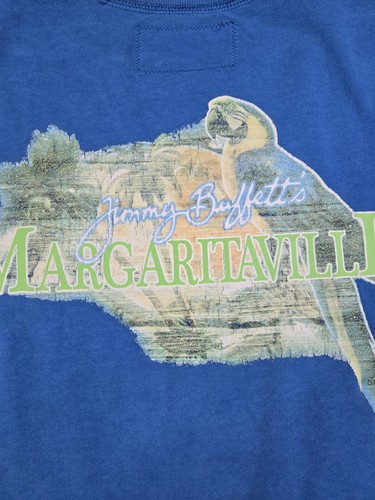 Vintage Jimmy Buffets Margaritaville Salmonete Gráfico Cuello Redondo, Talla M 22.5x26" - Imagen 13 de 21