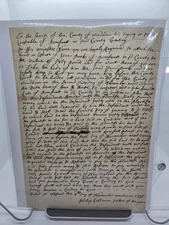 1736 Pomfret Early Colonial CT Antique Document Philip Eastman Ebenezer Holbrook