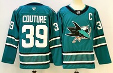Logan Couture San Jose Sharks Fanatics Home Breakaway Jersey - Teal