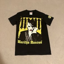 Vintage Marilyn Manson Shirt 2004 Against All Gods American Tour tshirt Size S