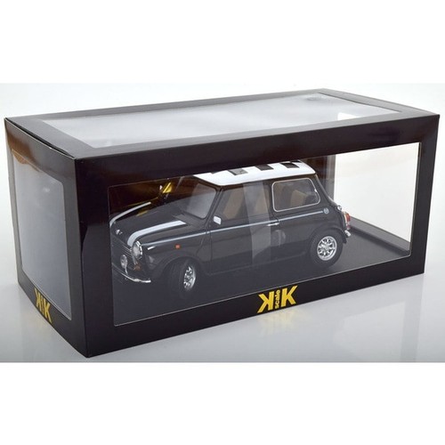 Kkdc120055L 1/12 Mini Cooper Checkered Flag Black/White Left Handle Diecast Mini - Picture 7 of 7