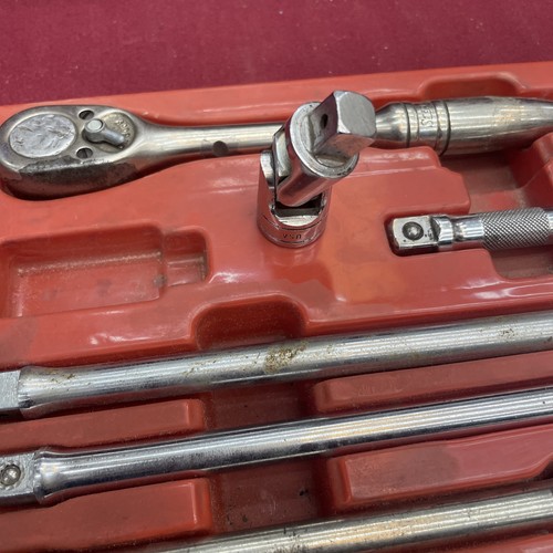 Vintage Snap On Tools 18 Piece 3/8" Drive SAE 12 Point Socket Set USA - Bild 12 von 13