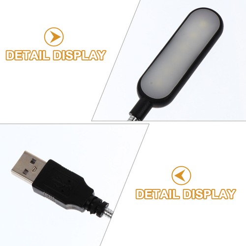 2 PCS Portable USB Light for Laptop Desk Computer Lights Desktop - 第 5/12 張圖片