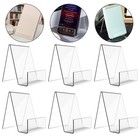 6 Pcs Decoration Stand Buchständer Zum Ausstellen Desktop -Halterung
