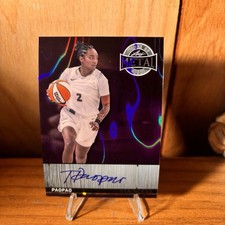 2026 Leaf Women of Sport Te-Hina Paopao #1/1 Auto Purple Lava Stainless