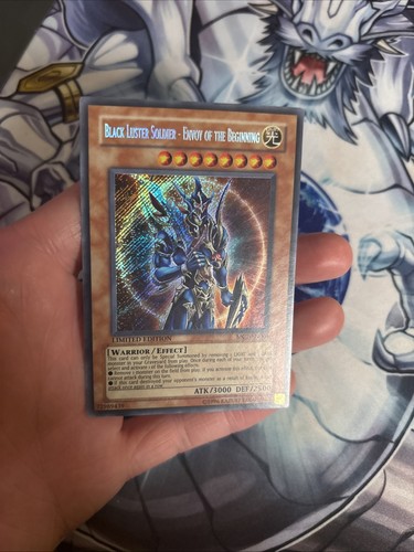 (A3) Yugioh Black Luster Soldier Envoy of the Beginning MC2-EN004 LP - Picture 4 of 24
