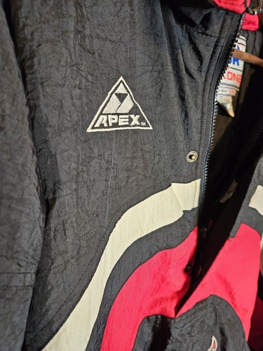 Vintage Chicago Bulls Pullover Jacket/Coat Apex One Extra Large Rare NBA - Picture 15 of 15