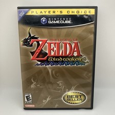 Nintendo Zelda: The Wind Waker Player's Choice GameCube Manual Included CIB