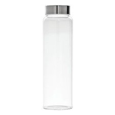 Libbey Kinetix 33 oz Glass Water Bottle with Lid