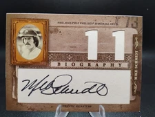 2005 Donruss Playoff Biography Mike Schmidt AUTO 11 Phillies HOF Signed SSP