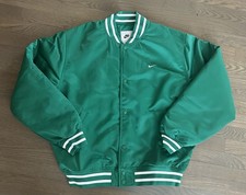 Nike Authentics Therma-Fit Varsity Bomber Jacket Green DX0658-365 NEW