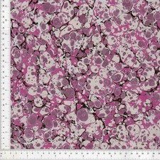 Hand Marbled Paper for Bookbinding 48x67cm 19x26in Gold on Off-white Series f837