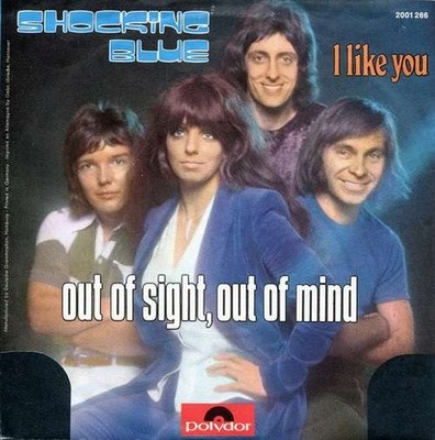 Shocking Blue - Out Of Sight, Out Of Mind 7'' Single Vinyl Rock Pop Rock 05