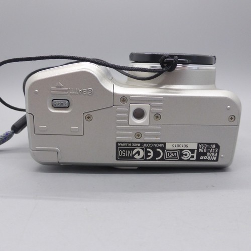 Nikon Digital Camera Coolpix 880 3.2MP Silver Tested - Picture 8 of 9