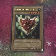 Yugioh MP Millenium Shield HOLO BLEED ERROR? MP1-001 Ultra Rare McDonalds 2002