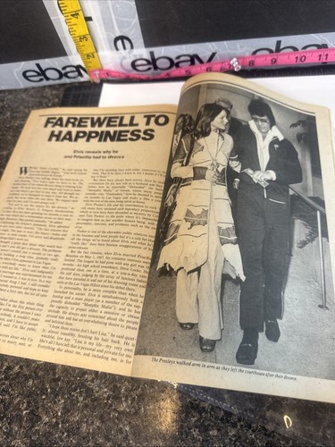 ELVIS PRESLEY: A Photoplay Tribute (Cadrant Enterprises,1977) Collectors Edition - Picture 18 of 23