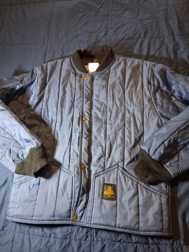 RefrigiWear Men's Large Cooler Wear Fiberfill Insulated Workwear Jacket  - Picture 1 of 7