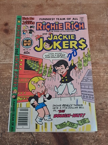 Richie Rich Jackie Jockers Comic Books Lot of 22 Harvey World  - Picture 21 of 24