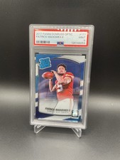 2017 Panini Donruss Optic Patrick Mahomes II Rated Rookie #177 PSA 9