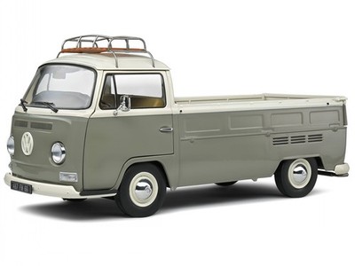 VW T2 Pick up Pritsche 1968 grau Modellauto S1809402-421182460 Solido 1:18