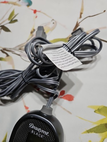 Beautyrest Nero Pad Riscaldato Coperta Telecomando 2 Poli Regolatore di Alimentazione SCMP2.3.1 - Foto 5 di 6