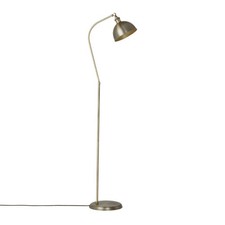 John Lewis Baldwin Non-Dimmable Floor Lamp Antique Brass {Scratch/Stiff Wiring)