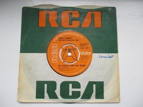 Peter E. Bennett "The Seagull's Name Was Nelson" RCA UK DEMO 7" Single EX! - Bild 3 von 3