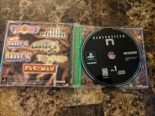 Namco Museum Volumen 1 PS1 CIB con Manual - Probado - PlayStation - Imagen 2 de 9