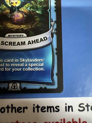 Skylanders Battlecast RARE card Full Scream Ahead - Picture 7 of 10