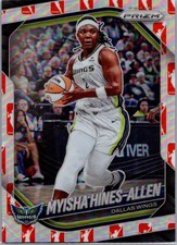 2025 Panini Prizm WNBA #96 Myisha Hines-Allen WNBA Logo Prizms
