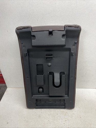 2009-2014 Ford F-150 Center Console Lid Leather Middle Storage Arm Rest Brown - Bild 13 von 16