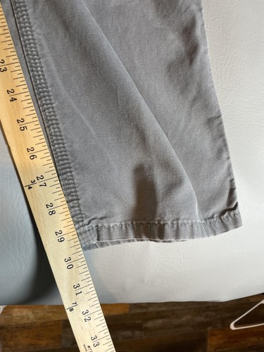 Carhartt Pants Mens 32x30 Gray Carpenter Utility Work Hammer Loop Canvas Duck - Picture 17 of 19