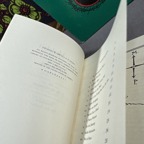 The Hobbit and The Lord of the Rings Tolkien 1979 4 Book Box Set Second Edition - Picture 13 of 18