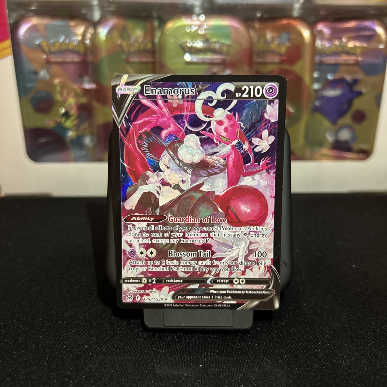 Enamorus V TG18/TG30 Ultra Rare Lost Origin Pokemon TCG Mint/NM