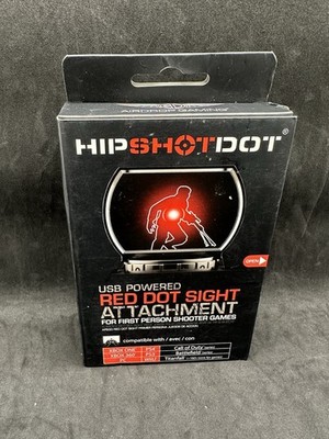HipShotDot Red Dot LED Aim Assist Mod for FPS games! PS5, PS4, Xbox One, PC