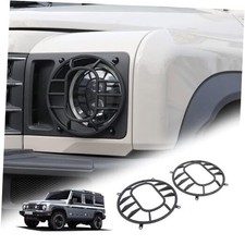 2PCS Car Headlight Cover Compatible with INEOS Grenadier 2020-2024 Black