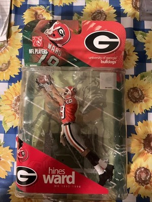 2009  McFarlane Georgia Bulldogs HINES WARD WR SEALED Pittsburgh Steelers Great