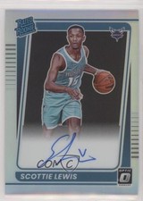 2021 Donruss Optic Rated Holo Prizm Signatures Scottie Lewis #196 Rookie Auto RC