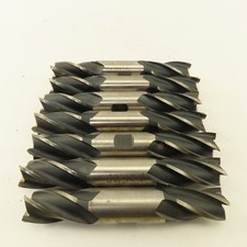.922 Dia. 4 Flute Spiral Double Square Ended End Mill Lot Of 7