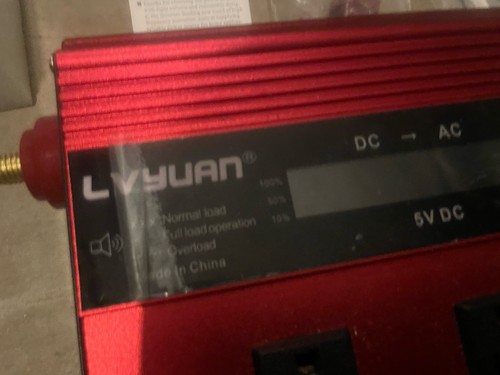 3000W 6000W Power Inverter DC 12V to AC 110V 120V Converter Car Camp 4 USB Ports - Picture 21 of 23
