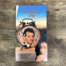 Groundhog Day -Bill Murray, Andie MacDowell VHS 1993