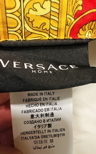 Versace bed Comfort cover medusa Red- Black King - Picture 16 of 18