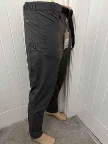 Mens On Cloud On Running Trek Cargo Pants Bnwt Grey Size Medium Bargain £65 - Picture 2 of 10