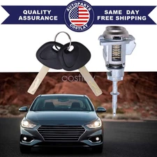 81970H5A00 For Hyundai Accent SE 2018-2022 Front Door Lock Hardware-Cyl Keys